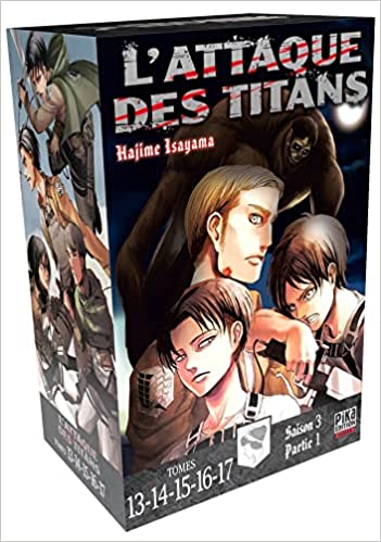 L'attaque des Titans Coffret Tome 13 à Tome 17