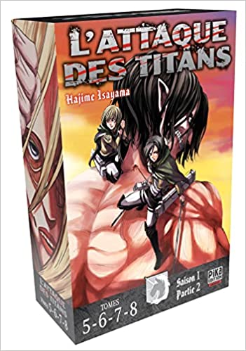 L'attaque des Titans Coffret Tome 5 à Tome 8