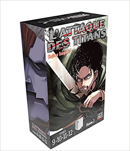 L'attaque des Titans Coffret Tome 9 à Tome 12